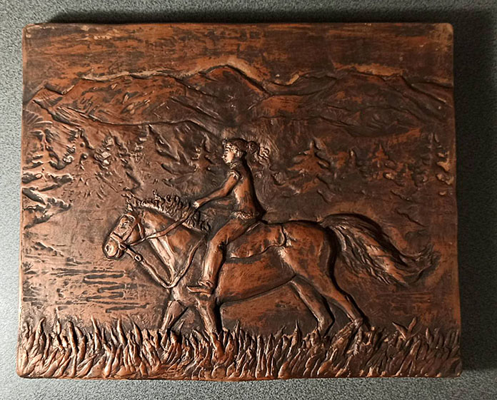 Vladislava Rudenko - Horseback riding in the Carpathians