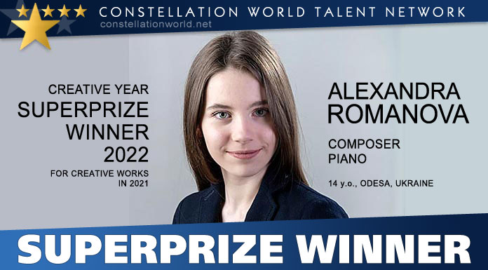 Alexandra Romanova Superprize Winner 2022