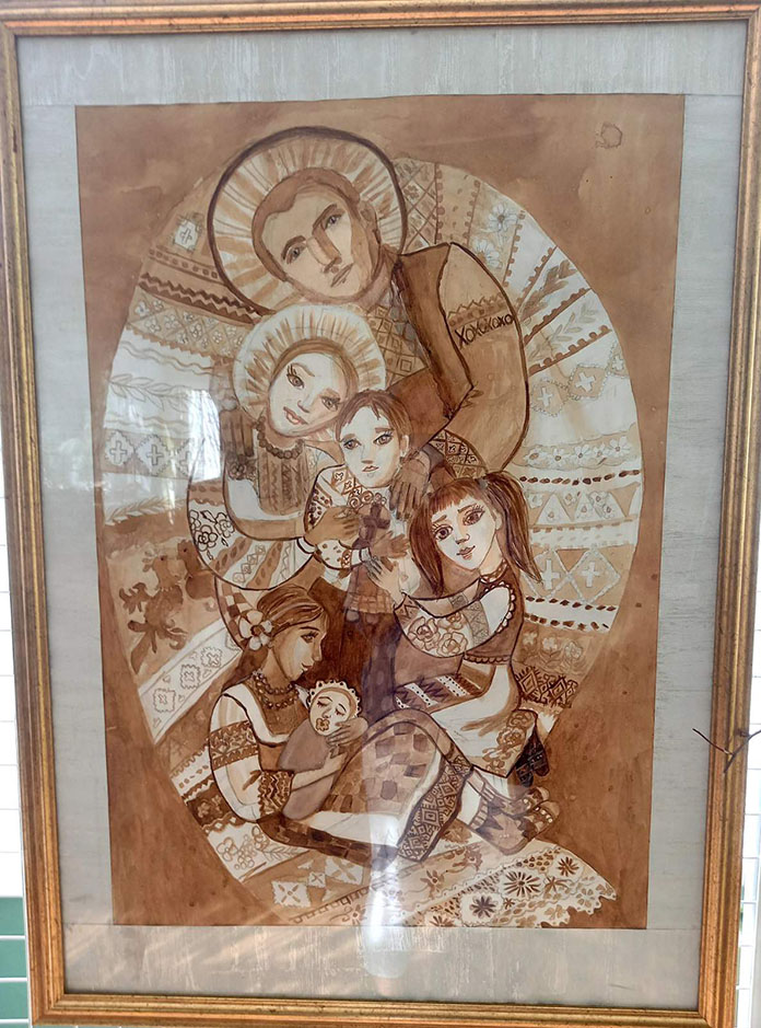 My Ukrainian family - Oleksandra Ostapenko