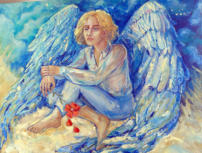 Angel of the Wounded Warrior - Olga Dovhal