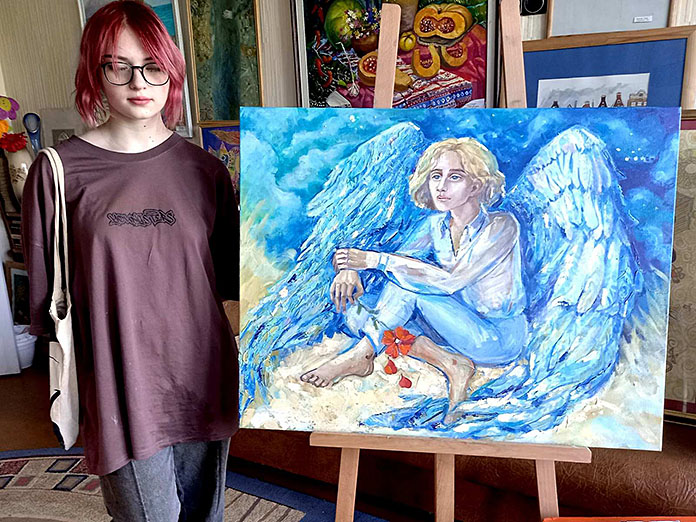Angel of the Wounded Warrior - Olga Dovhal