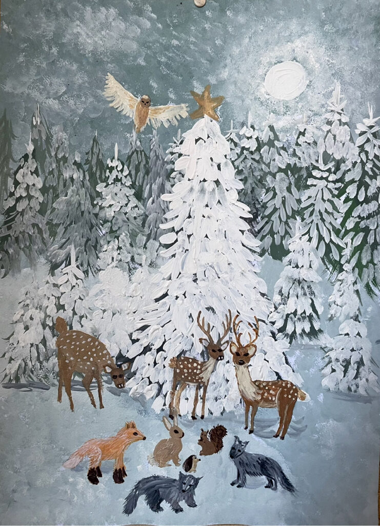 Forest Christmas - Veronika Riashentseva