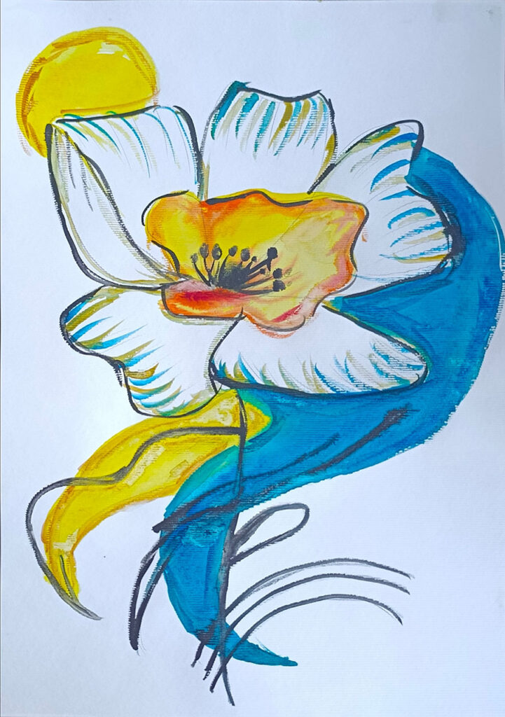 Flower of hope - Yaroslava Yanchenko